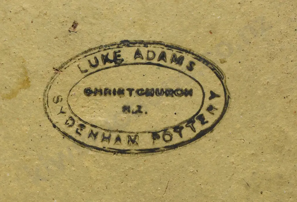 LUKE ADAMS LIDDED STORAGE CROCK Image 1++
