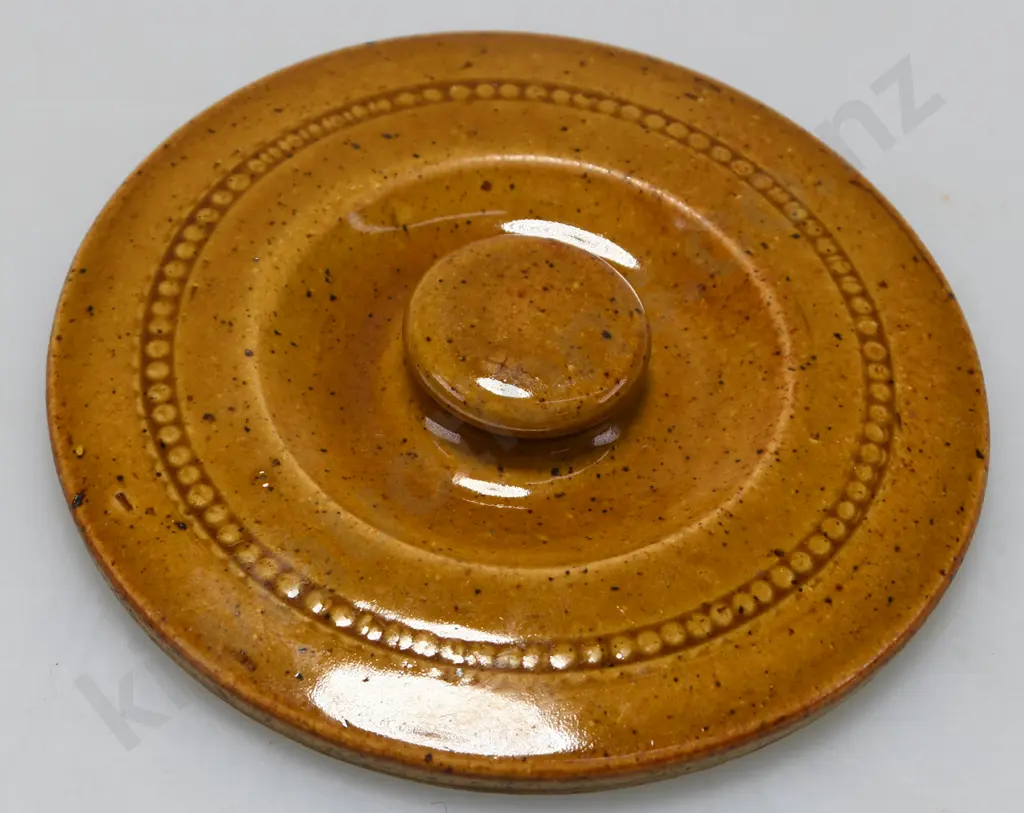 LUKE ADAMS LIDDED STORAGE CROCK Image 1++