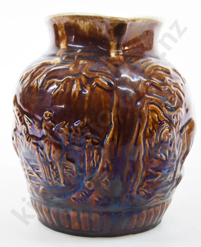COLONIAL HUNTING JUG, HUTSON? Image 1++