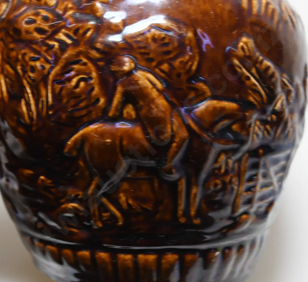COLONIAL HUNTING JUG, HUTSON? Image 1++
