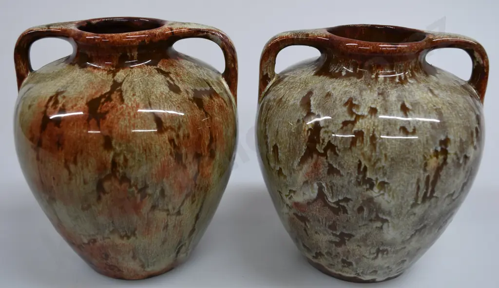 NZ POTTERIES VASES X 2 Image 1++
