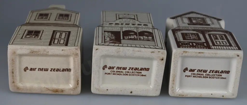 AIR NEW ZEALAND MINI COTTAGES x 10 Image 1++