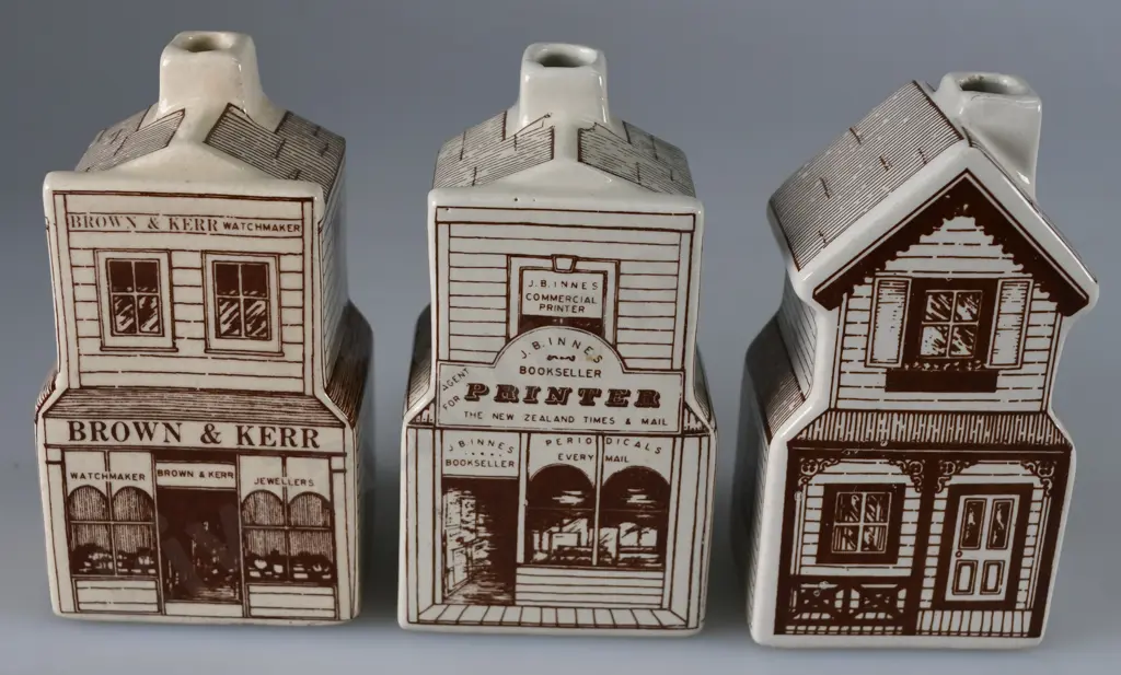 AIR NEW ZEALAND MINI COTTAGES x 10 Image 1++
