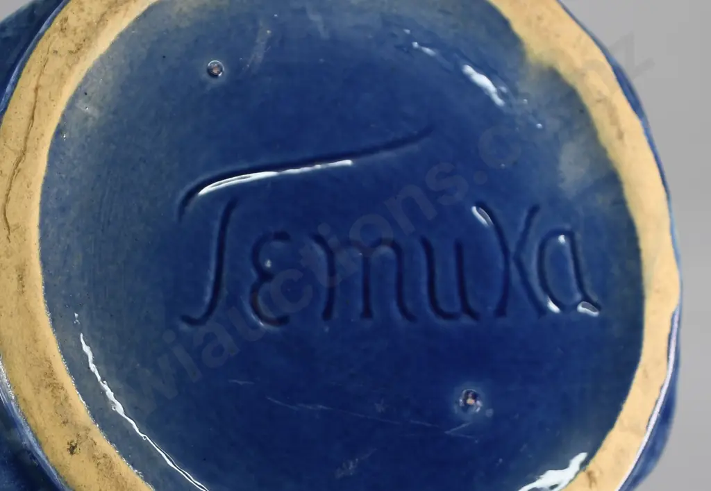 TEMUKA WARE BLUE JUG Image 1++