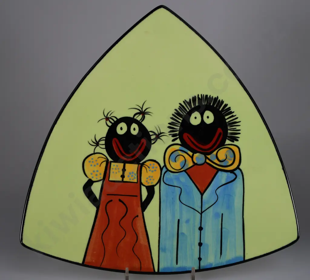 TEMUKA GOLLYWOG PLATE Image 1++
