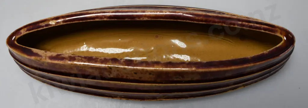 CROWN LYNN TROUGH VASE Image 1++
