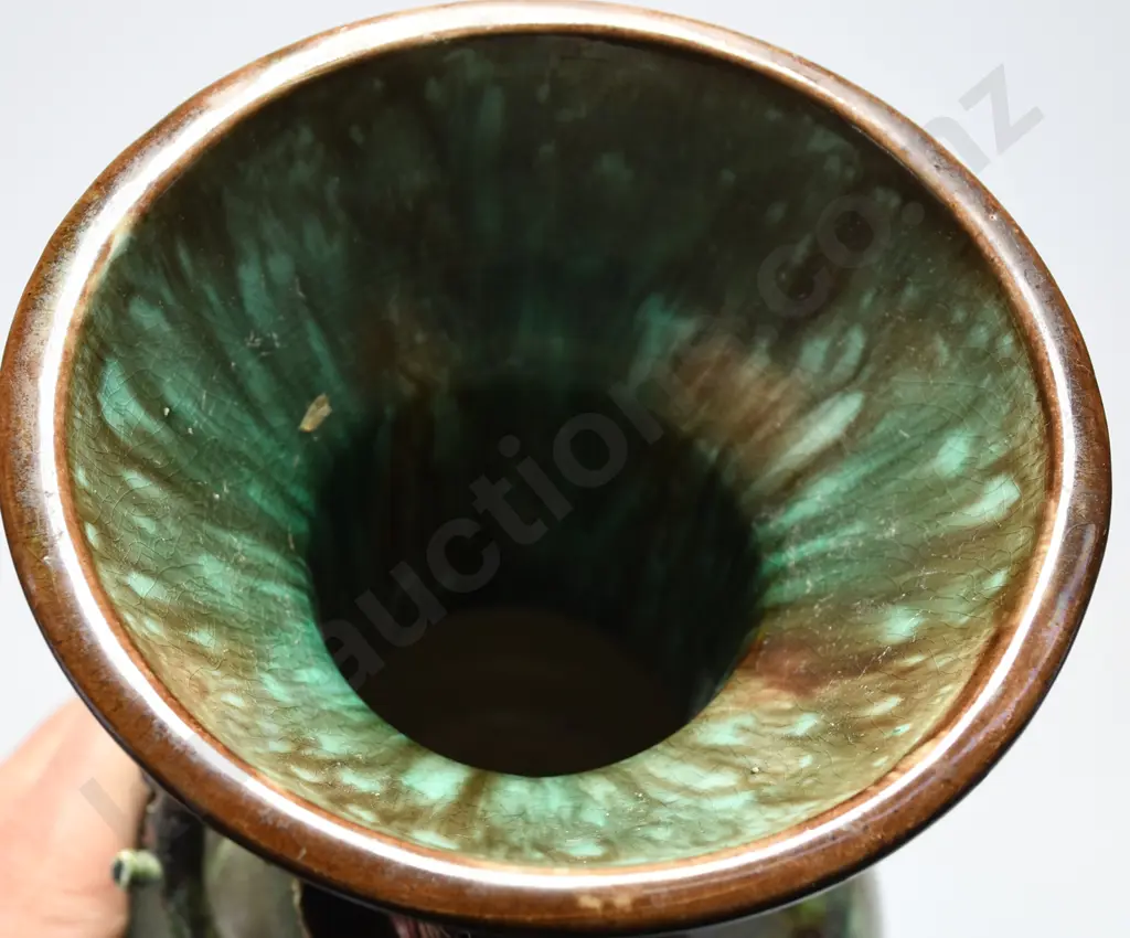 COLONIAL POTTERY FLOOR VASE MILTON ? Image 1++