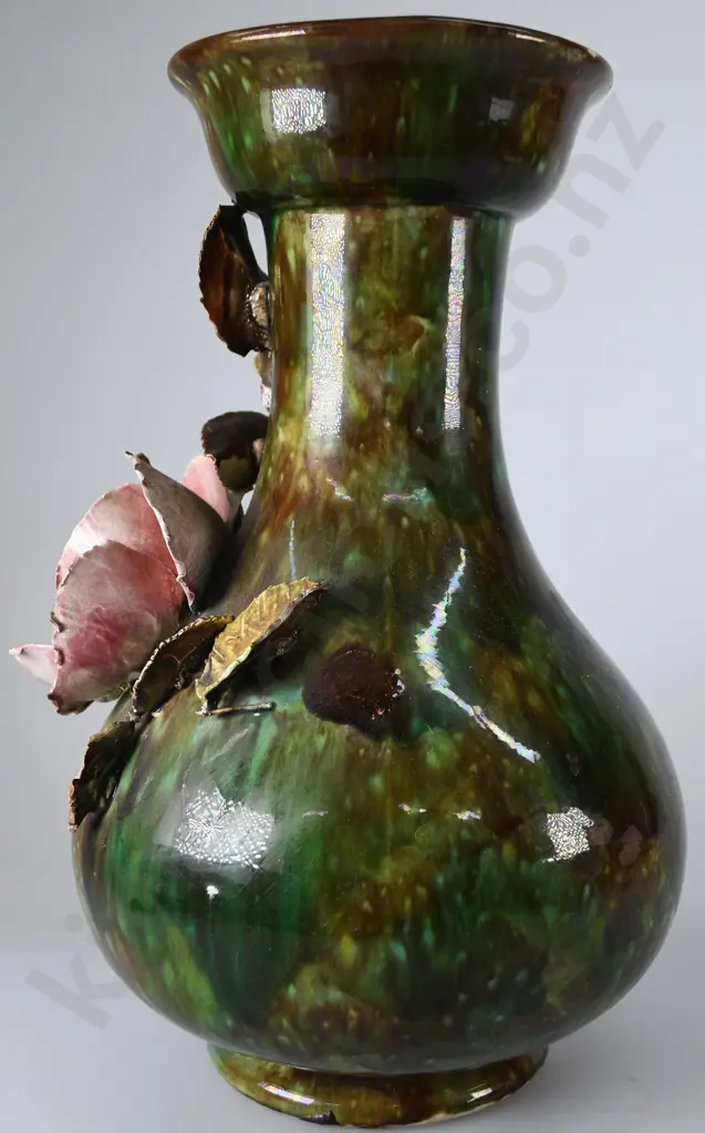 COLONIAL POTTERY FLOOR VASE MILTON ? Image 1++