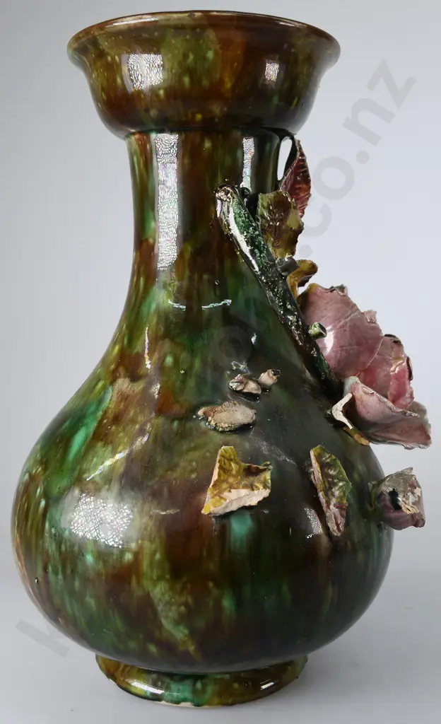 COLONIAL POTTERY FLOOR VASE MILTON ? Image 1++
