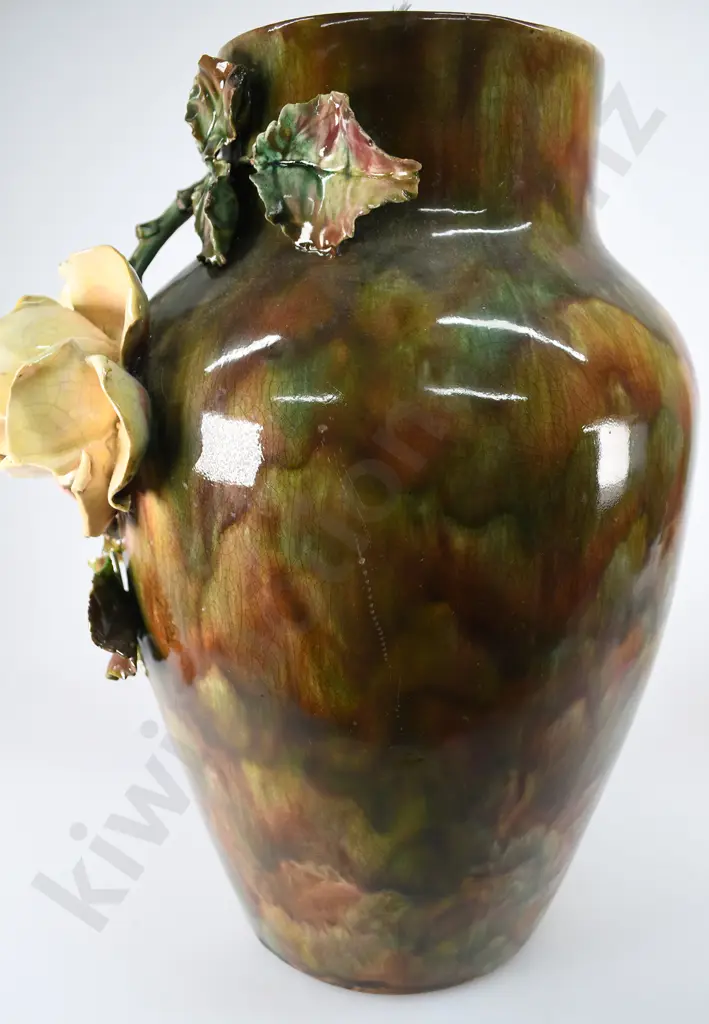 COLONIAL POTTERY FLOOR VASE MILTON ? Image 1++