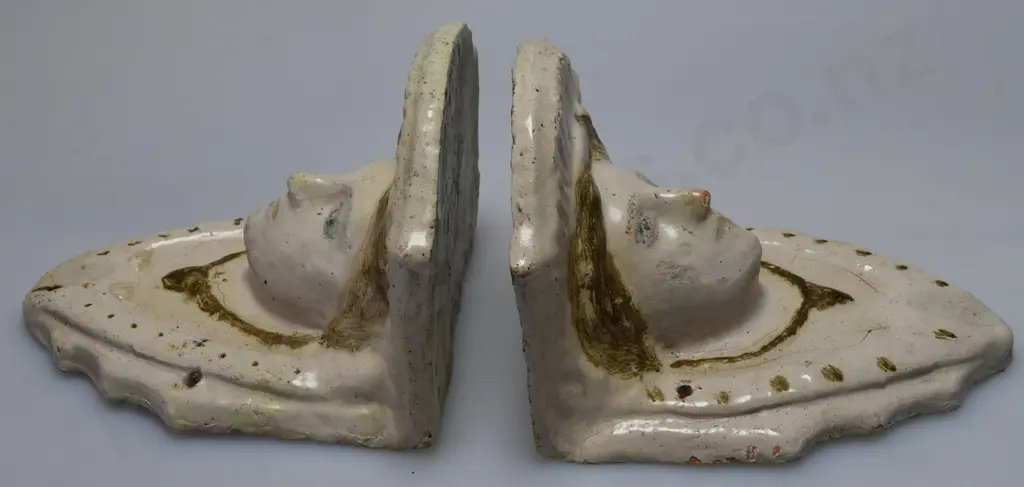 PAIR OF DRURY POTTERIES WALL SCOUNCES Image 1++