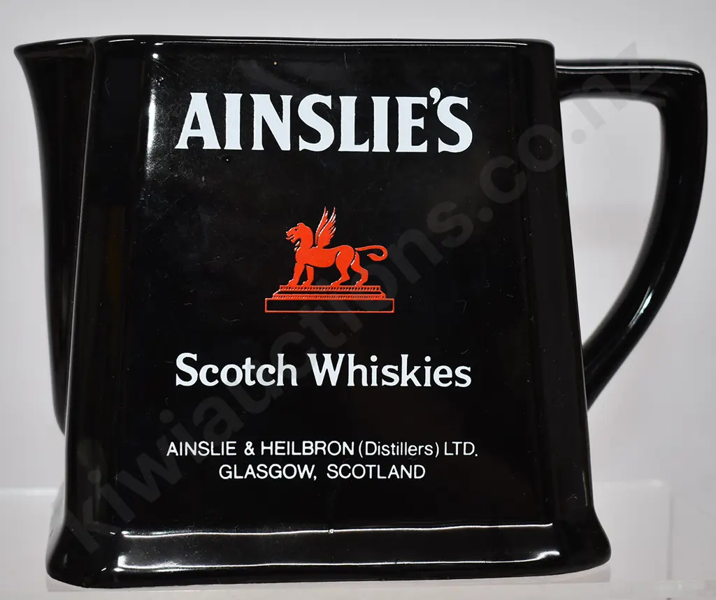 AINSLIE’S SCOTCH WHISKIES WHISKY JUG Image 1++
