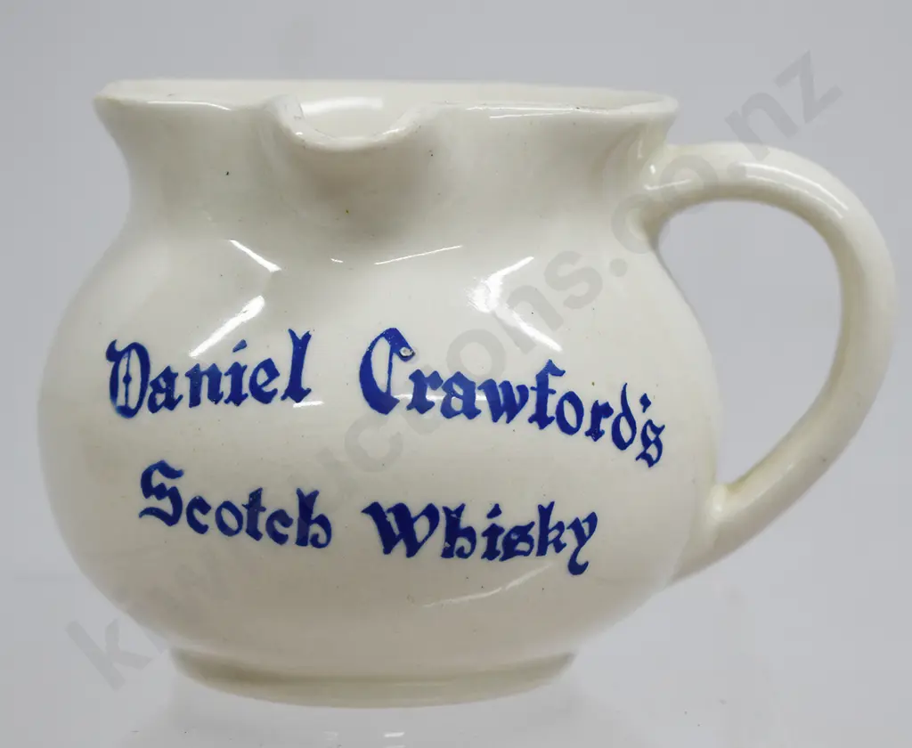 DANIEL CRAWFORD’S ADVERTISING WATER JUG Image 1++