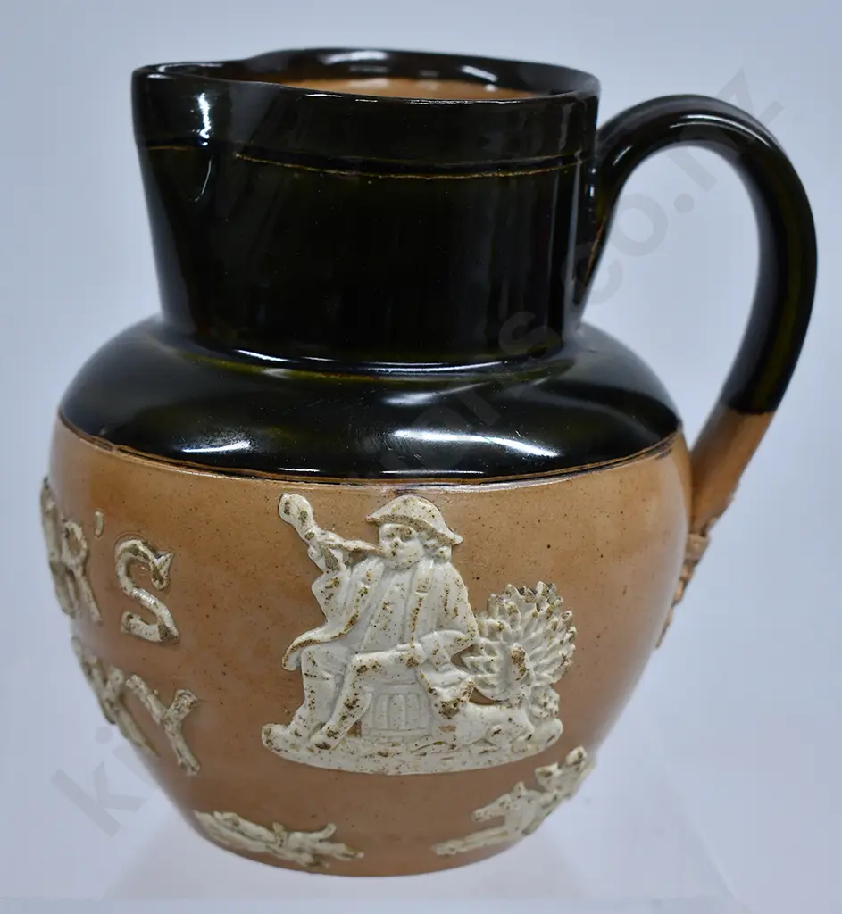 DEWAR'S PERTH WHISKY STONEWARE WHISKY JUG Image 1++