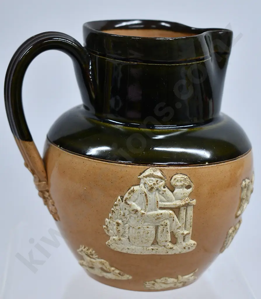 DEWAR'S PERTH WHISKY STONEWARE WHISKY JUG Image 1++