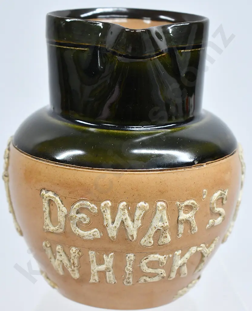 DEWAR'S PERTH WHISKY STONEWARE WHISKY JUG Image 1++