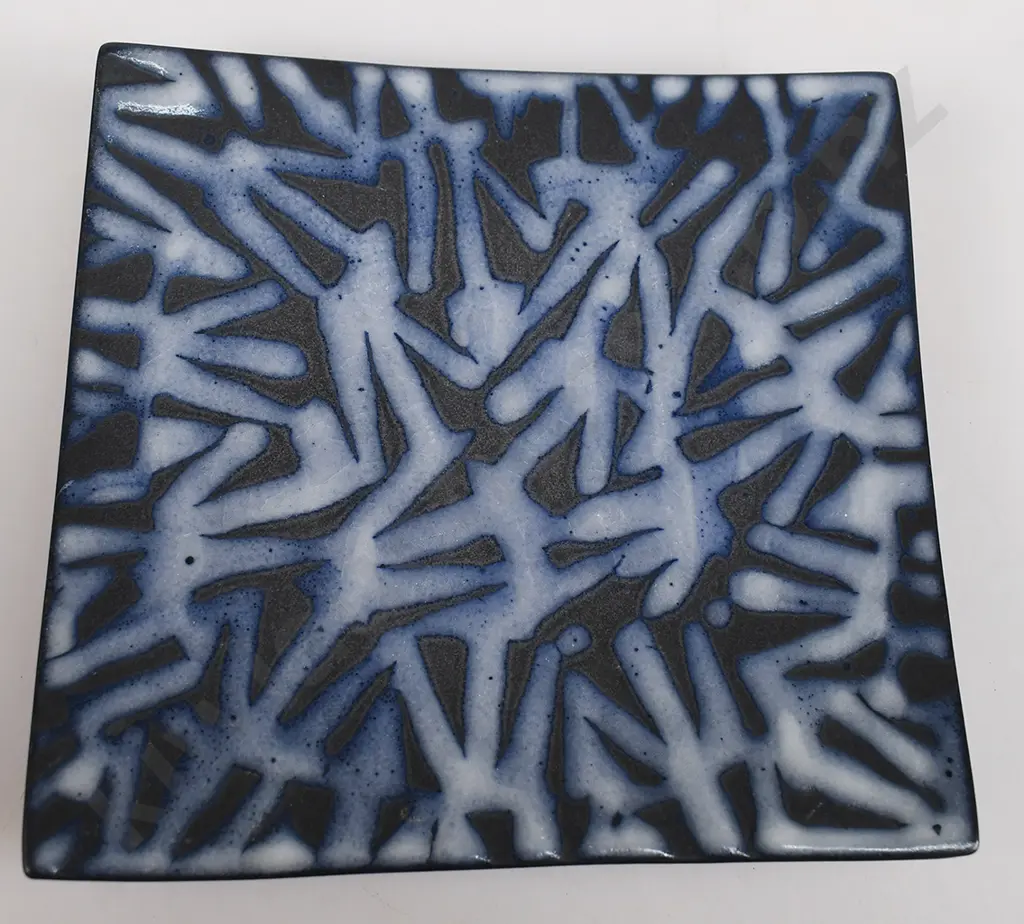 DANNY MOORWOOD, DUNEDIN POTTERY FOOTED DISH Image 1++