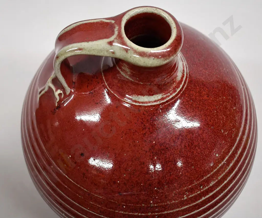 NEW ZEALAND STUDIO POTTERY LAMP BASE Image 1++