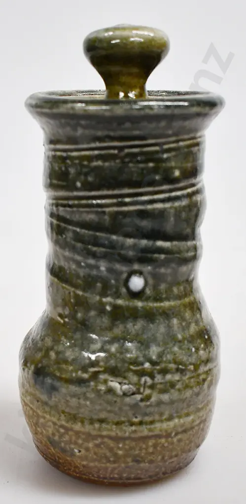 JOHN MADDEN LIDDED JAR AND SALT SHAKER Image 1++