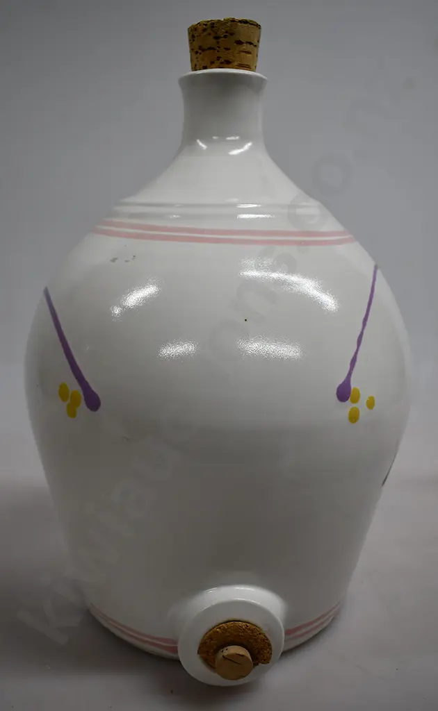 VIC EVANS STONEWARE WINE/WATER VESSEL JUG Image 1++