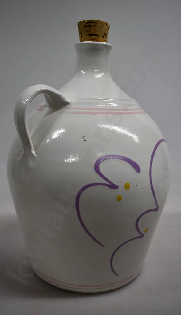 VIC EVANS STONEWARE WINE/WATER VESSEL JUG Image 1++