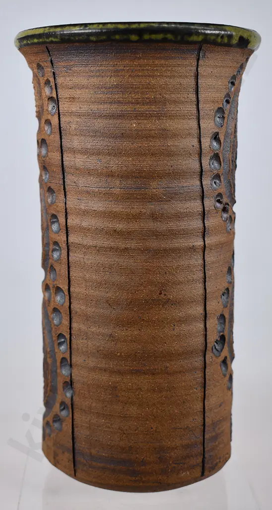 JOHN CRAWFORD POTTERY VASE Image 1++