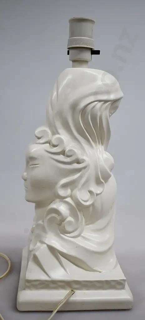 CROWN LYNN THREE FACES OF EVE TABLE LAMP Image 1++