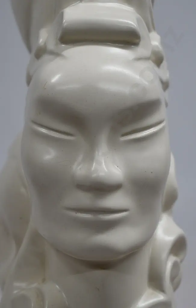 CROWN LYNN THREE FACES OF EVE TABLE LAMP Image 1++