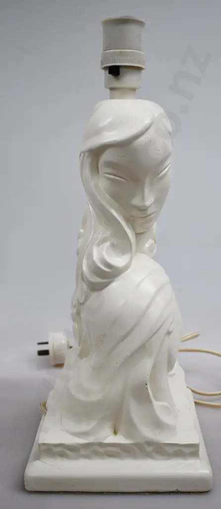 CROWN LYNN THREE FACES OF EVE TABLE LAMP Image 1++