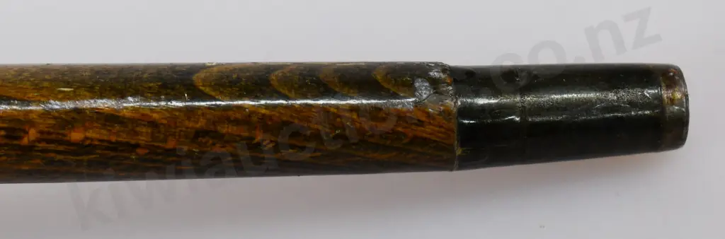 WALKING CANE WITH CERAMIC TIKI DESIGNED HANDLE Image 1++