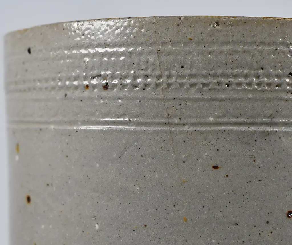 W D LAMBERT POTTERY DUNEDIN STORAGE JAR, RICE Image 1++