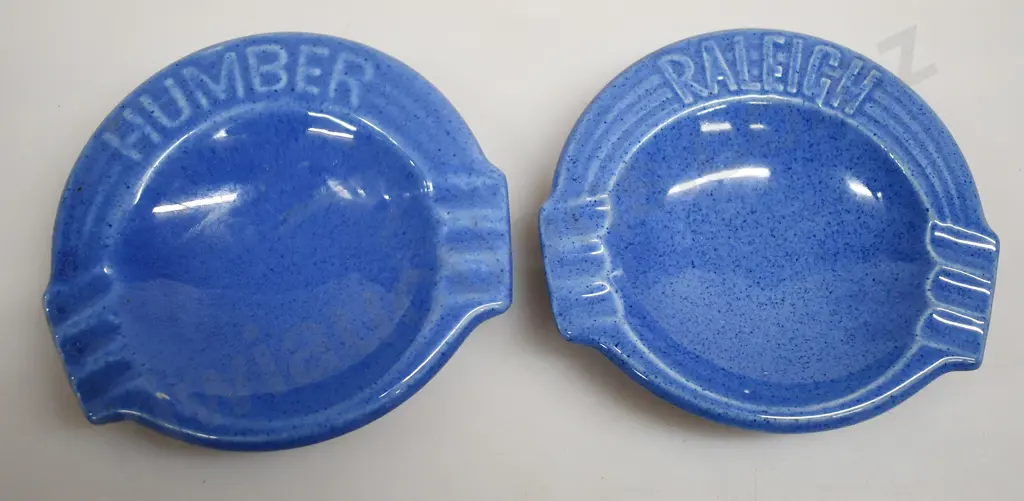 CROWN LYNN ASHTRAYS, HUMBER, RALEIGH Image 1++