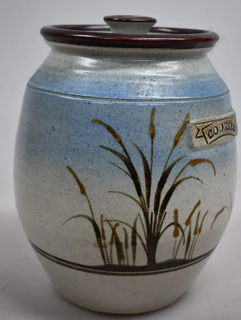 BRUCE LISSANT CLAYTON COOKIE JAR Image 1++