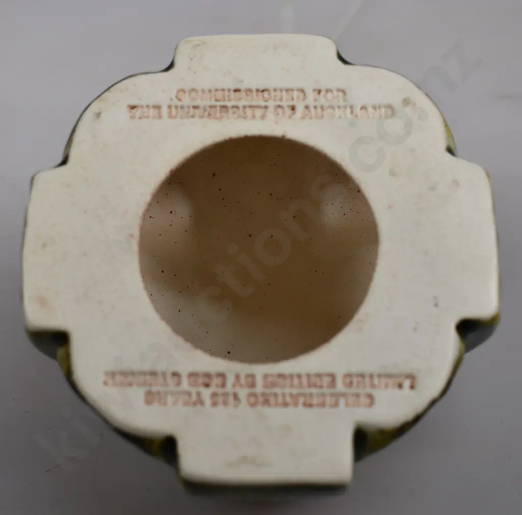 BOB STEINER, AUCKLAND UNIVERSITY CLOCK DOME PAPERWEIGHT Image 1++