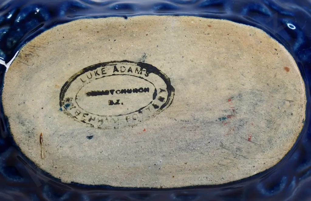 LUKE ADAMS POTTERY BASKET Image 1++