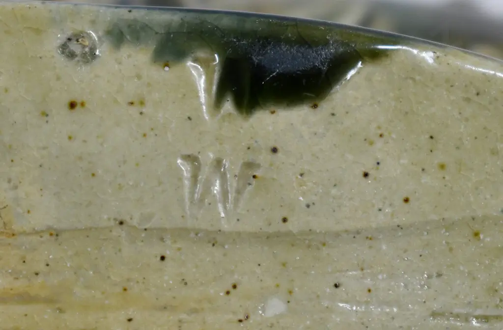 WOODNORTH FOOTED POTTERY TROUGH VASE Image 1++