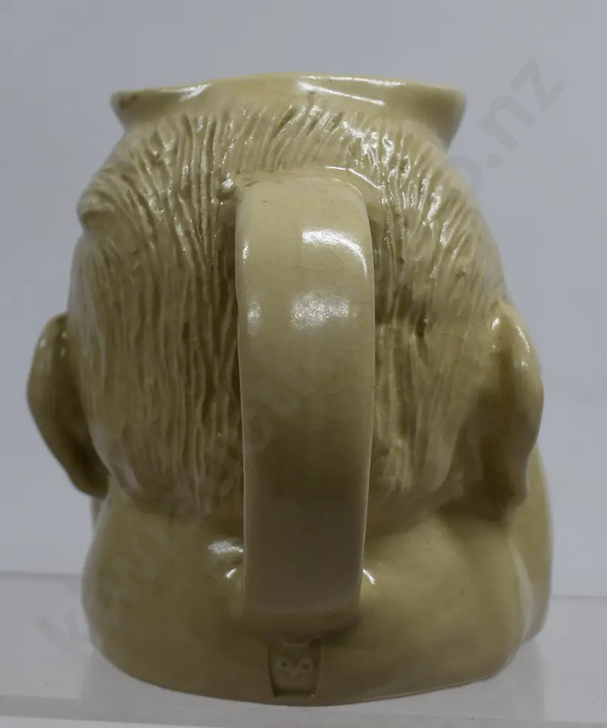 ROB MULDOON CHARACTER JUG, NZ STUDIO POTTERY Image 1++