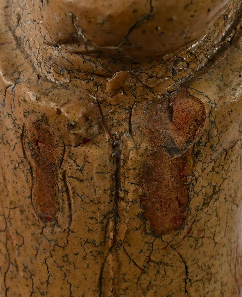 STONEWARE FIGURAL SCULTPURE Image 1++