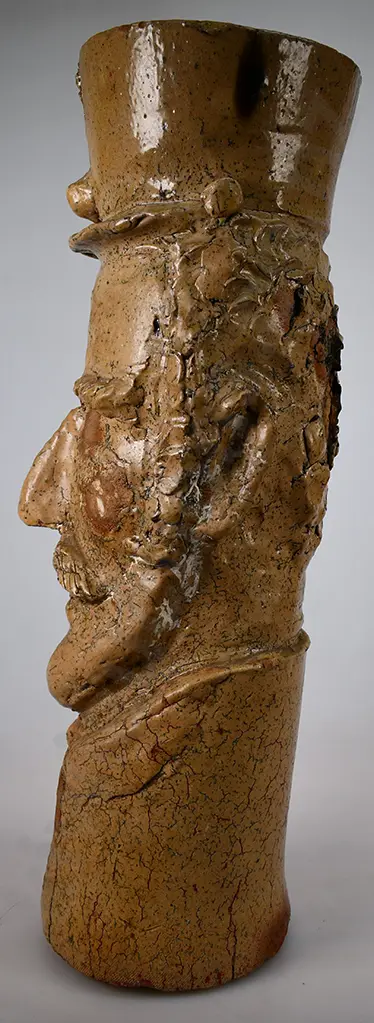 STONEWARE FIGURAL SCULTPURE Image 1++