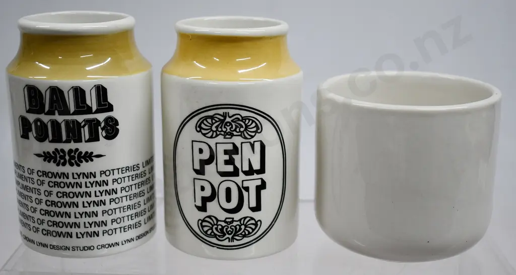 CROWN LYNN PEN POTS, INSULATION CUP Image 1++