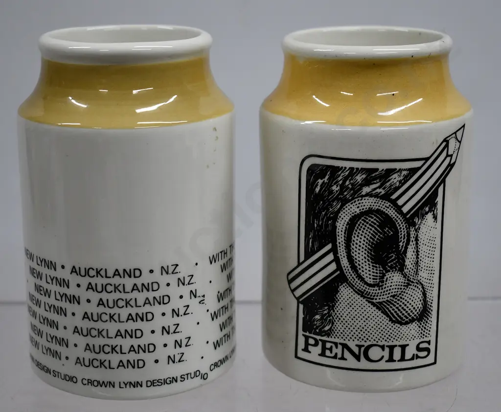 CROWN LYNN PEN POTS, INSULATION CUP Image 1++
