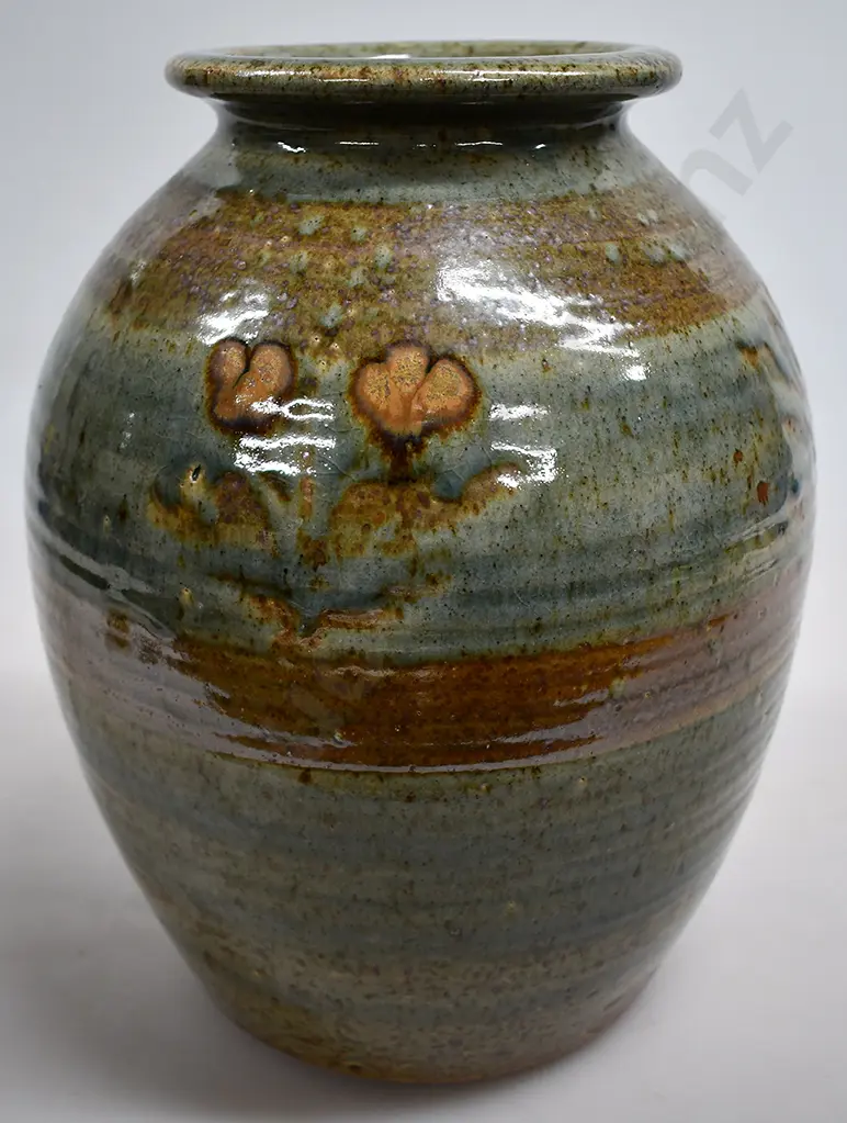 PAUL MELSER STUDIO POTTERY FLOOR POT/VASE Image 1++