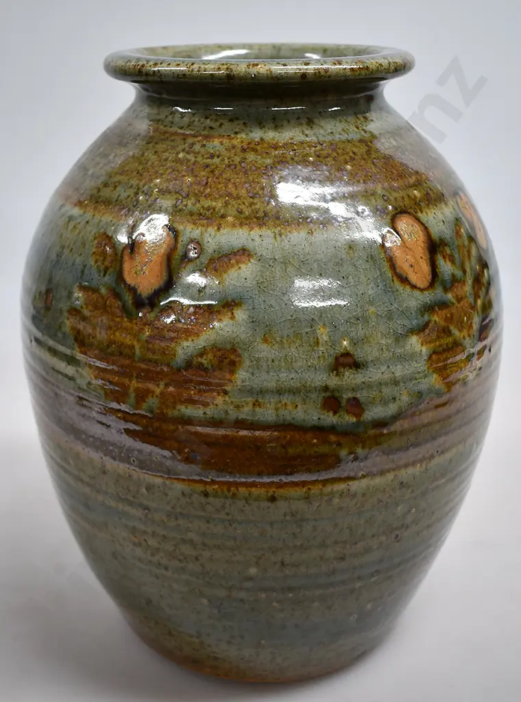 PAUL MELSER STUDIO POTTERY FLOOR POT/VASE Image 1++