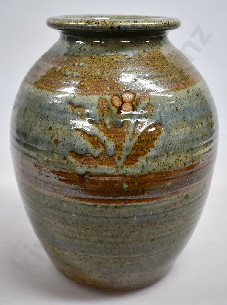 PAUL MELSER STUDIO POTTERY FLOOR POT/VASE Image 1++