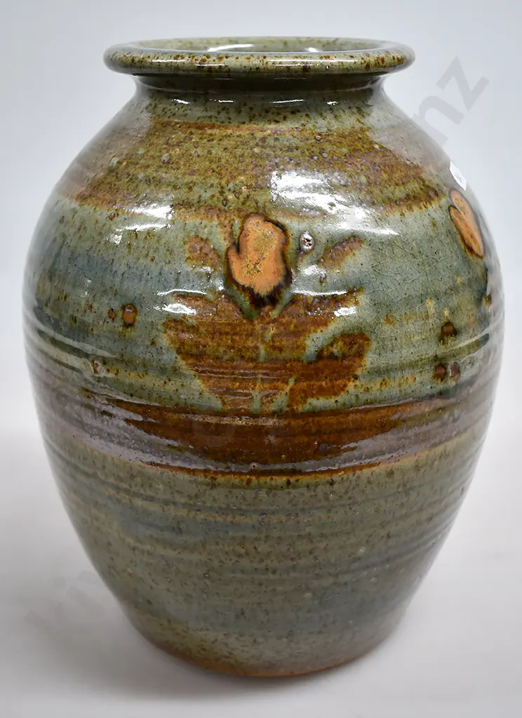 PAUL MELSER STUDIO POTTERY FLOOR POT/VASE Image 1++