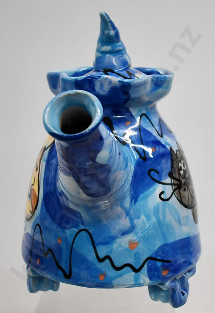 ANN VERDCOURT CAT THEMED TEAPOT Image 1++