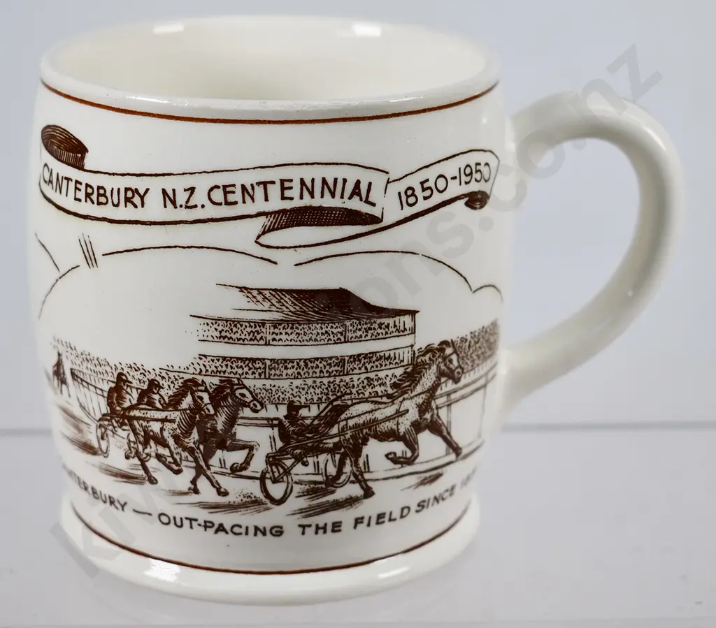 CROWN LYNN CANTERBURY CENTENNIAL MUG Image 1++