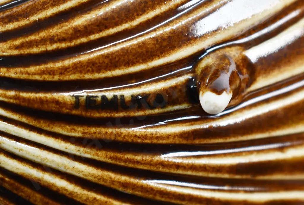 TEMUKA WARE SCALLOP SHELL DISH Image 1++