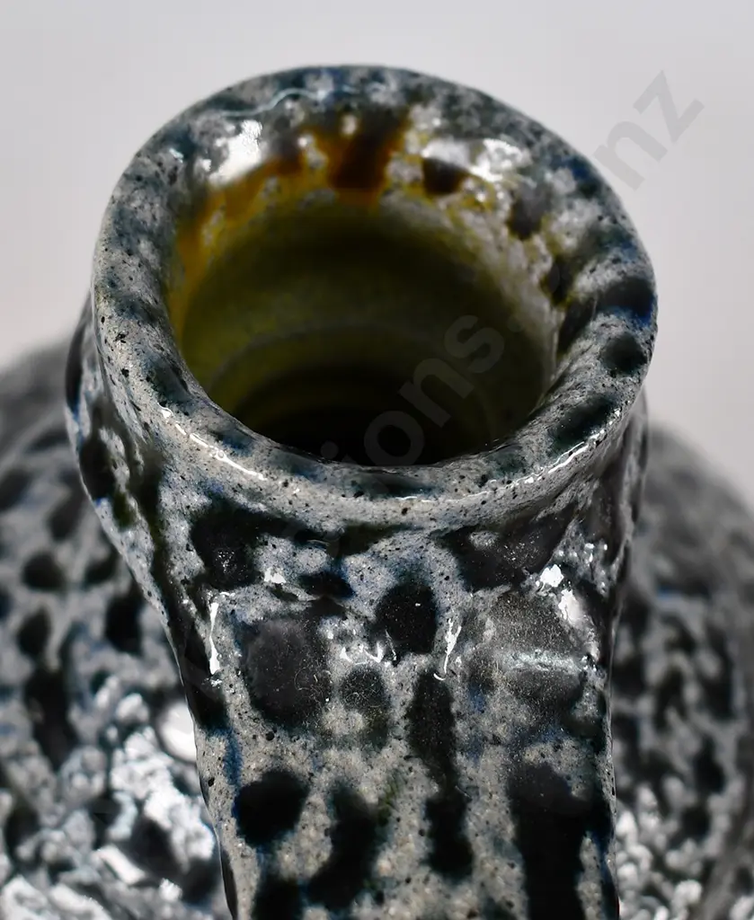 MIREK SMISEK SALT GLAZED WINE FLAGON Image 1++