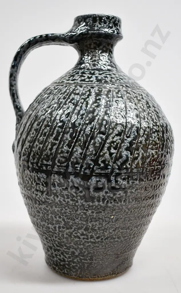 MIREK SMISEK SALT GLAZED WINE FLAGON Image 1++